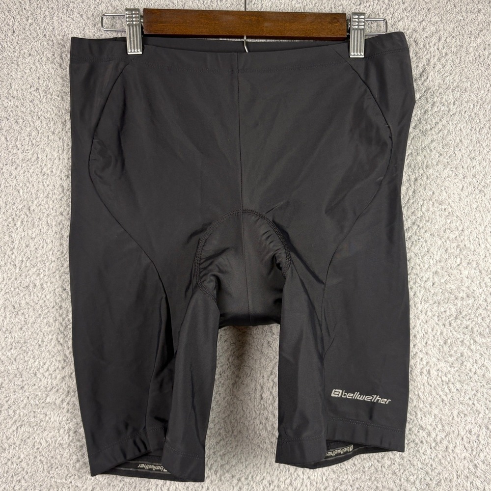 Bellwether Cycling Shorts Mens XXL Black Padded Compression Bike Athletic 0351